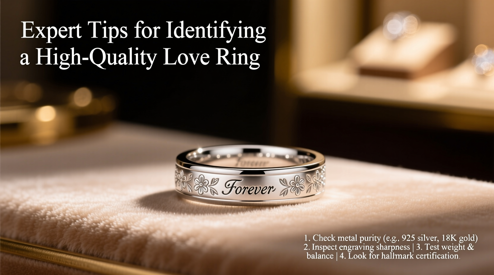 how to identify a high quality love ring key features and expert tips