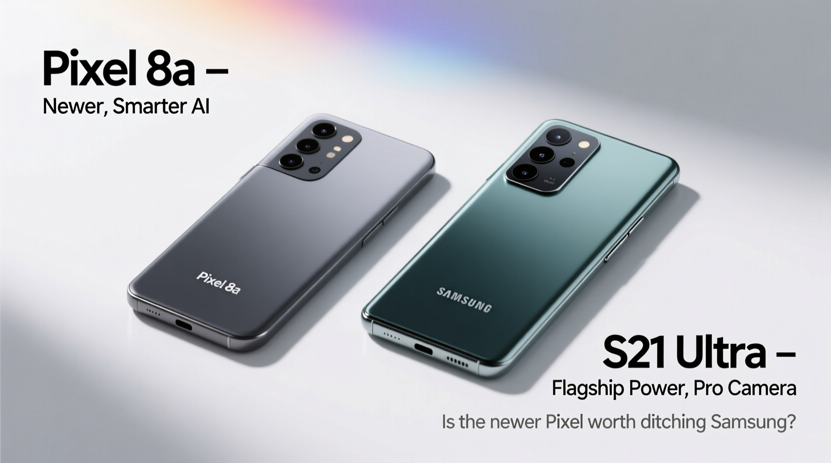pixel 8a vs s21 ultra is the newer pixel worth ditching samsung for