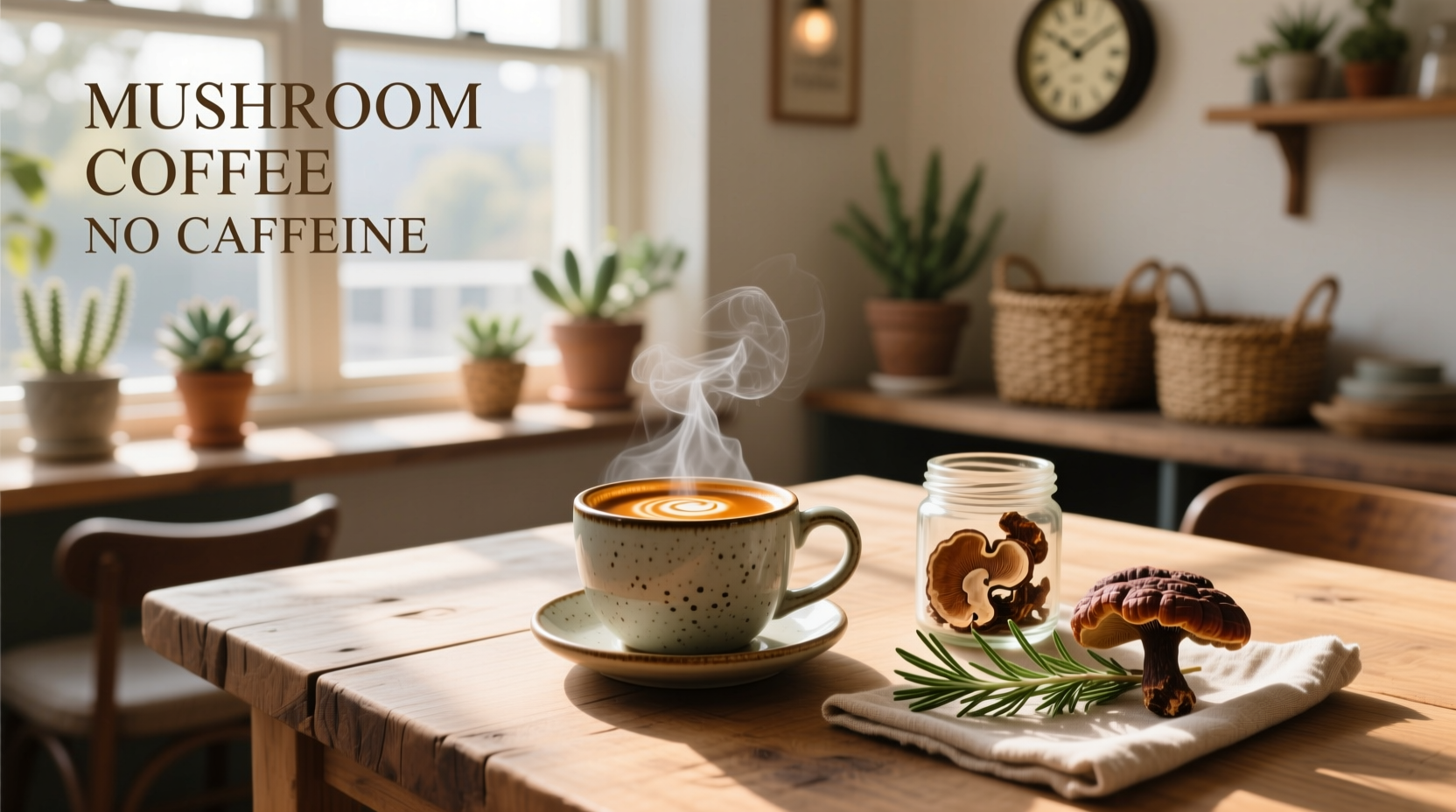 caffeine free mushroom coffee guide