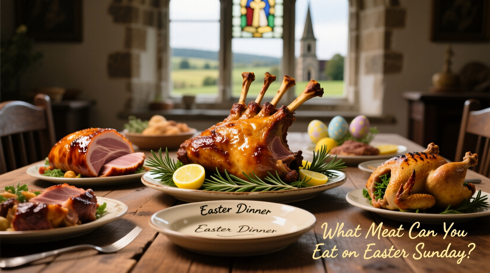 what meat can you eat on easter sunday