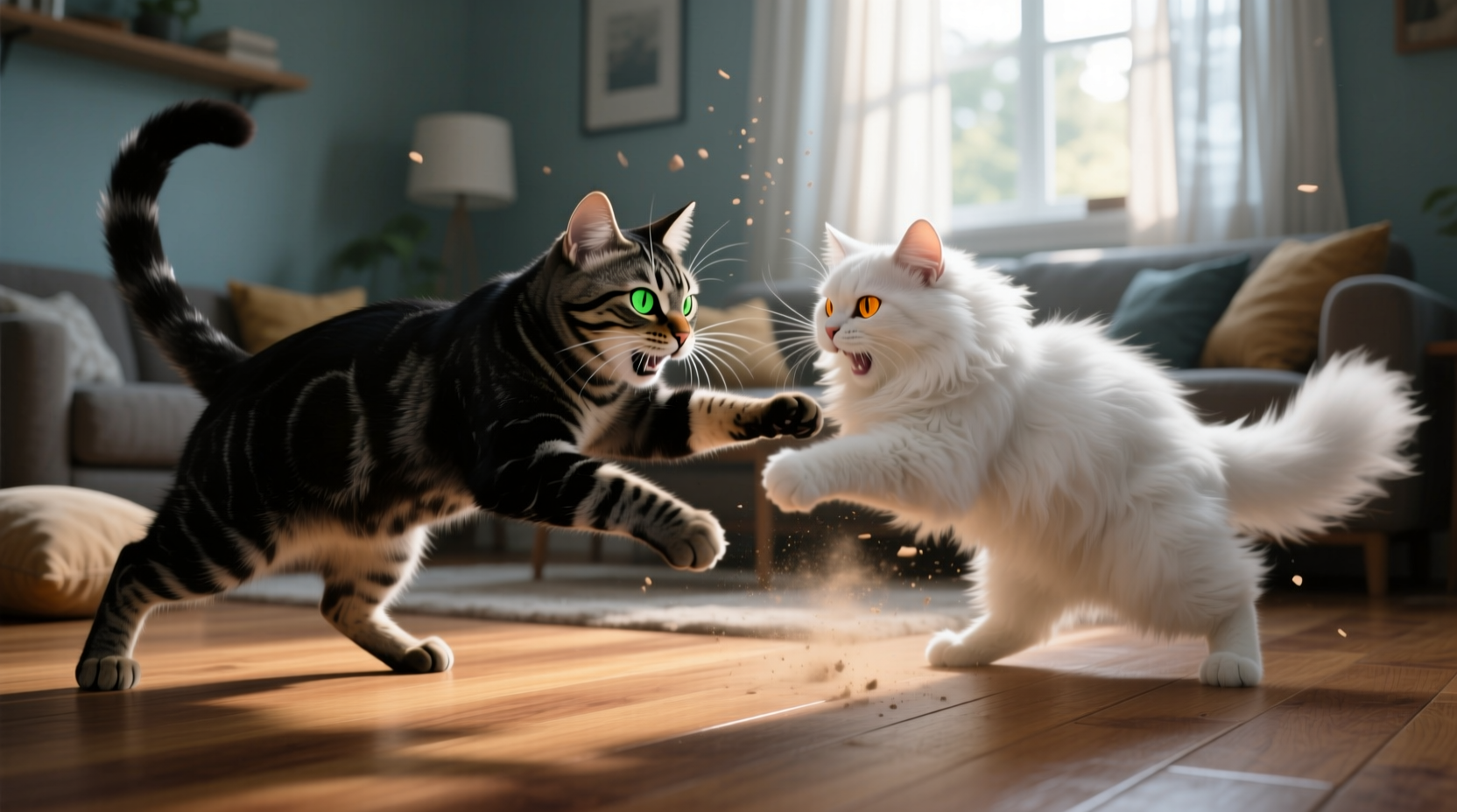 cat fight why is my cat attacking my other cat