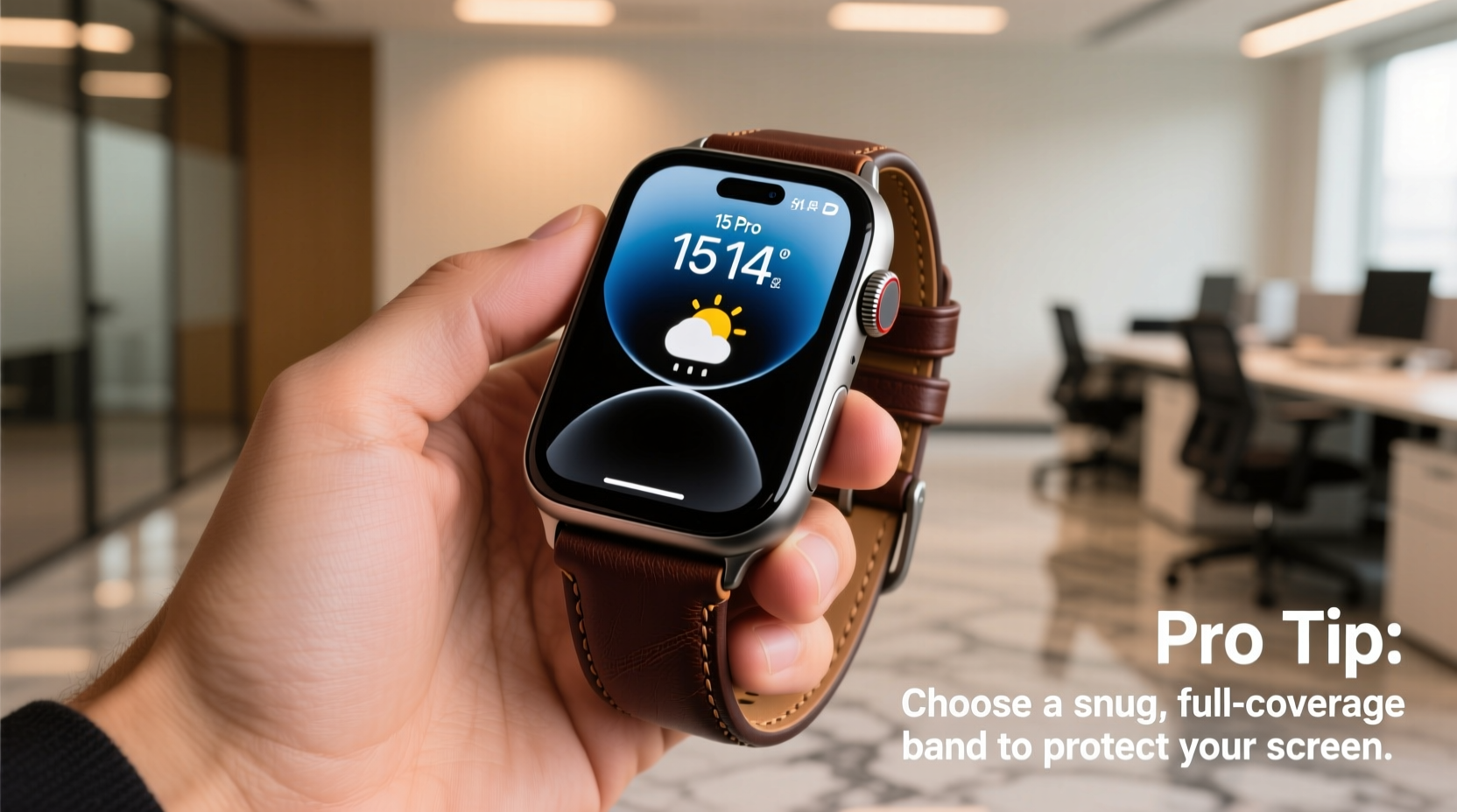 how to choose and use iwatch bands to shield your screen from scratches effectively