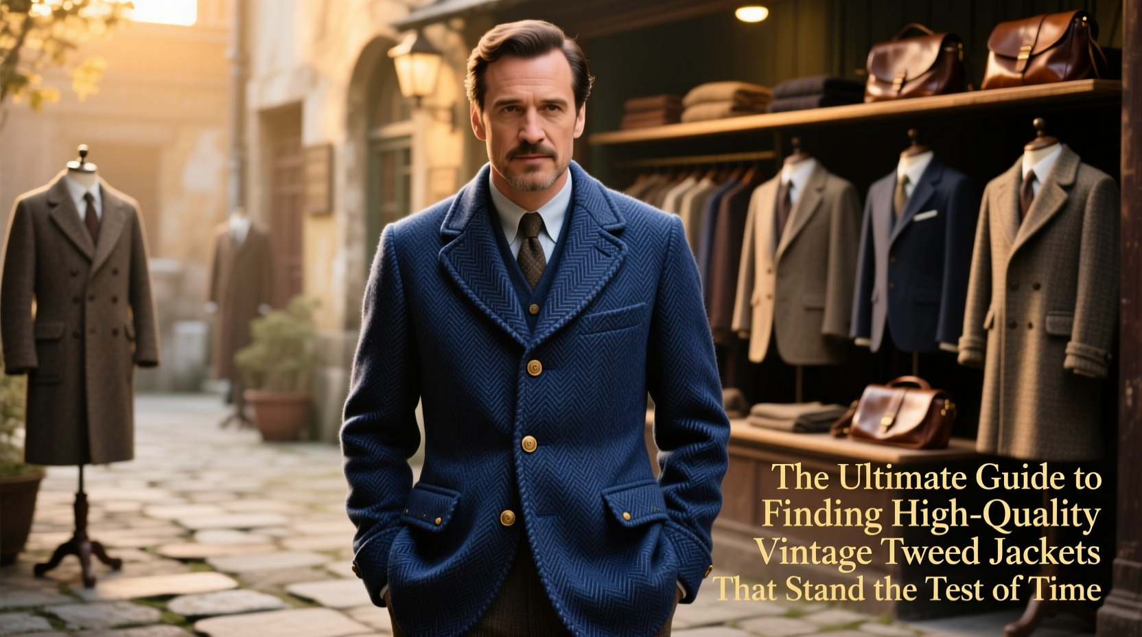 the ultimate guide to finding high quality vintage tweed jackets that stand the test of time