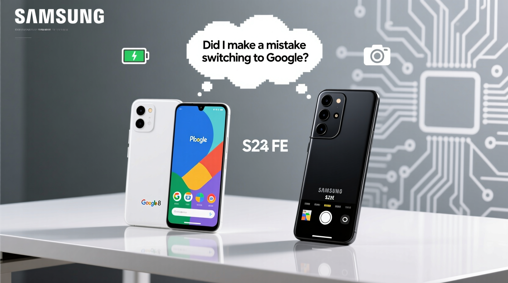pixel 8 or s23 fe did i make a mistake switching to google