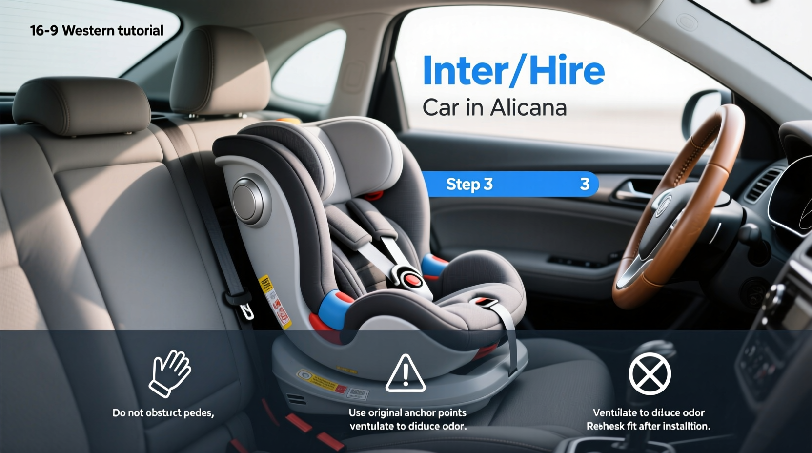 car hire alicante free child seats