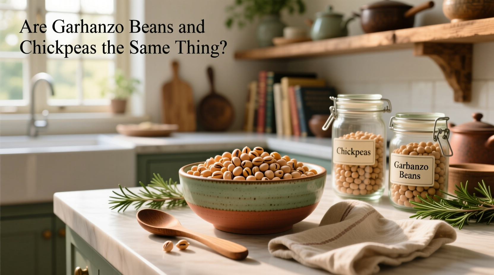 are garbanzo beans chickpeas the same