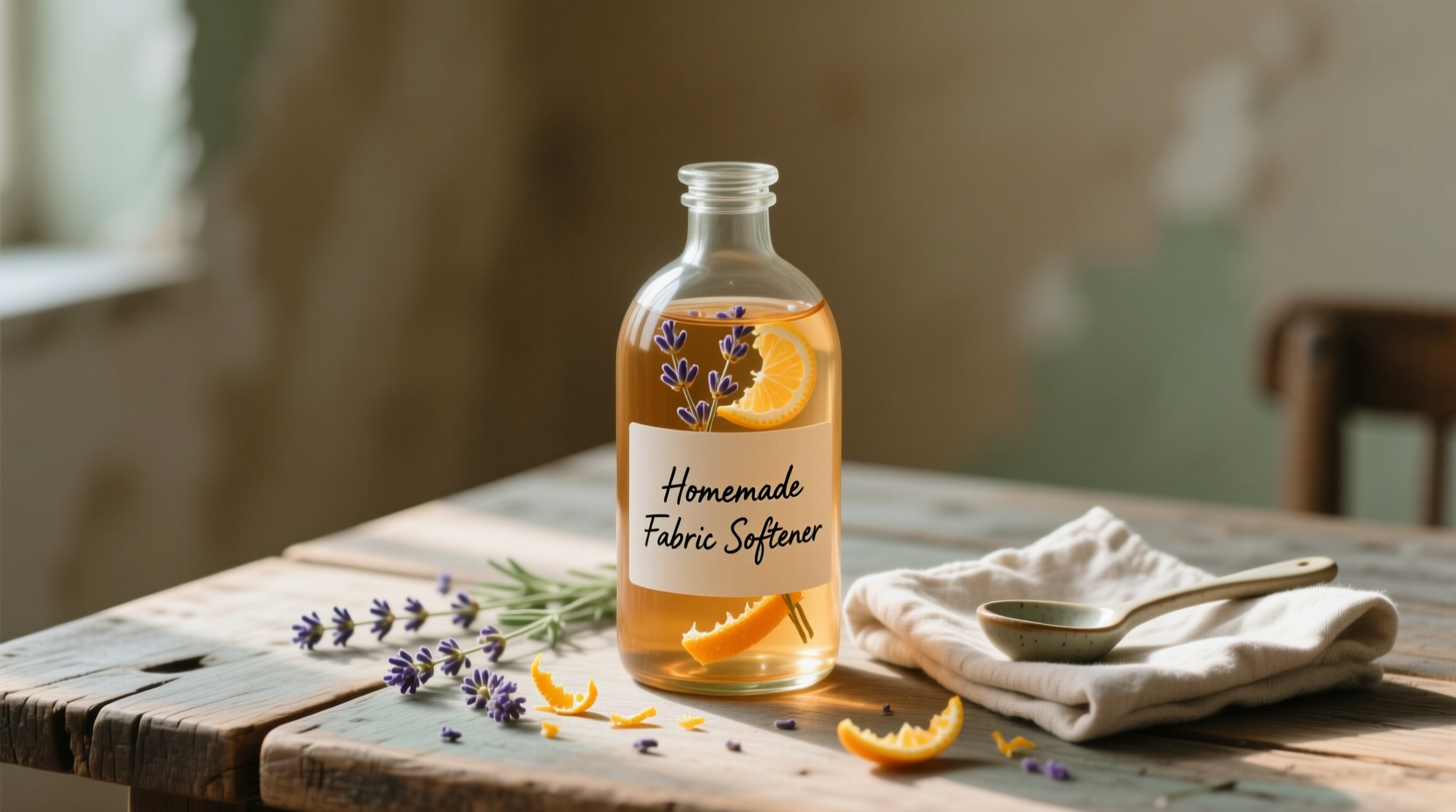 homemade fabric softener