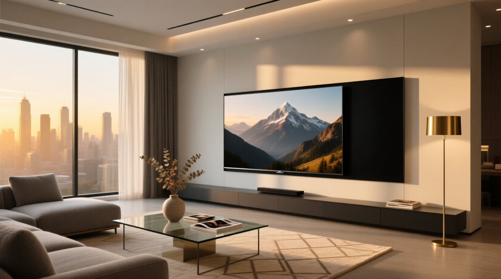 130 inch tv reality check price, tech home fit