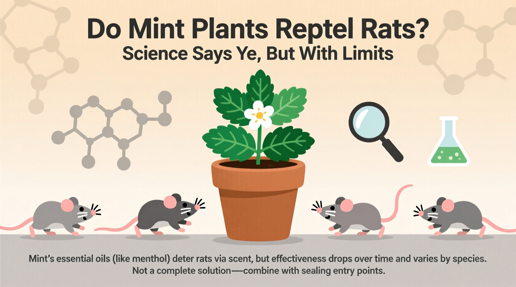 Do Mint Plants Repel Rats? Science Says Yes, But With Limits