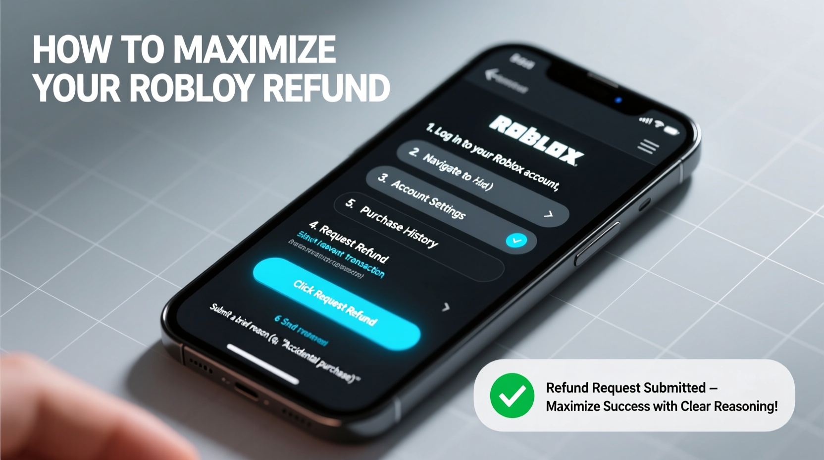 how to easily request and maximize your roblox refund a step by step guide