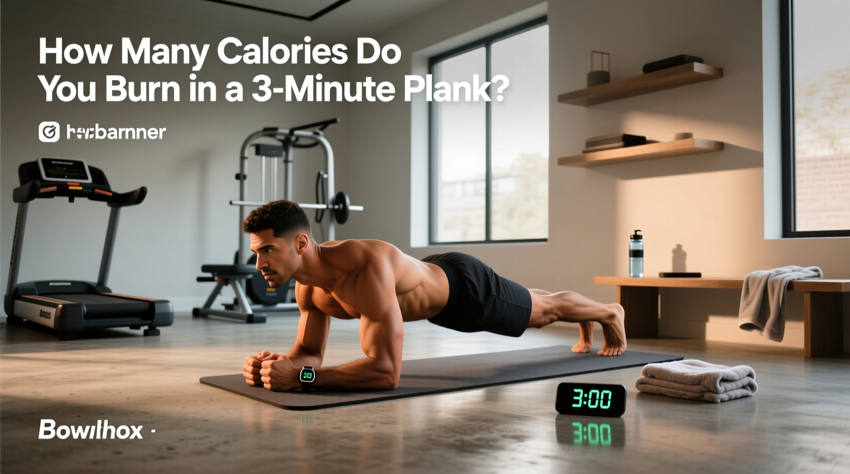 3 minute plank calorie burn guide