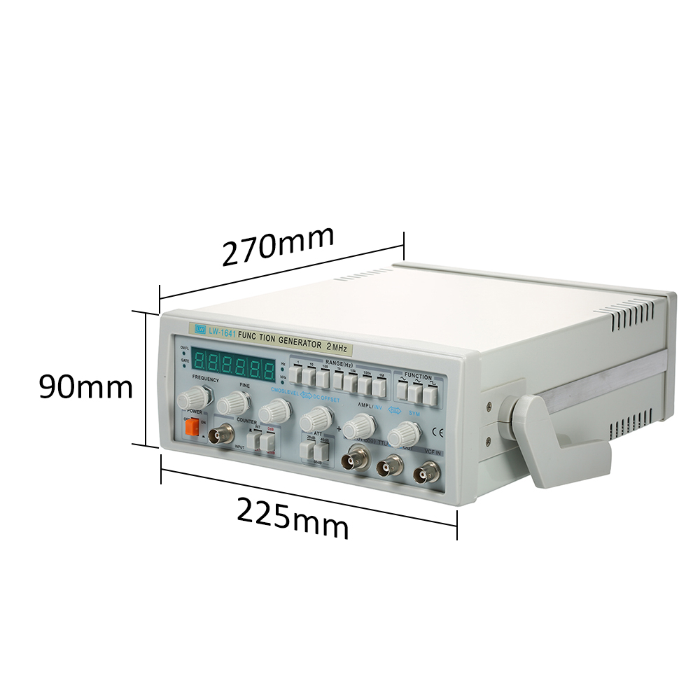 Multi-function LW-1641 Wave Digital Function Signal Generator 0.1Hz-2MHz Frequency