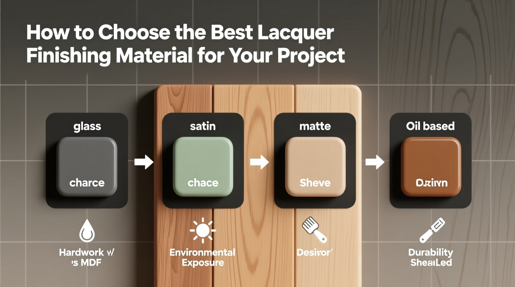 lacquer finishing material