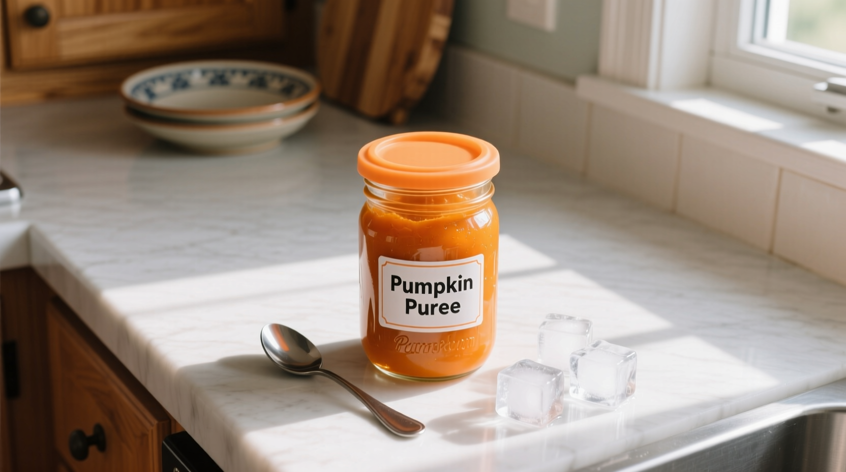 how freeze leftover pumpkin puree