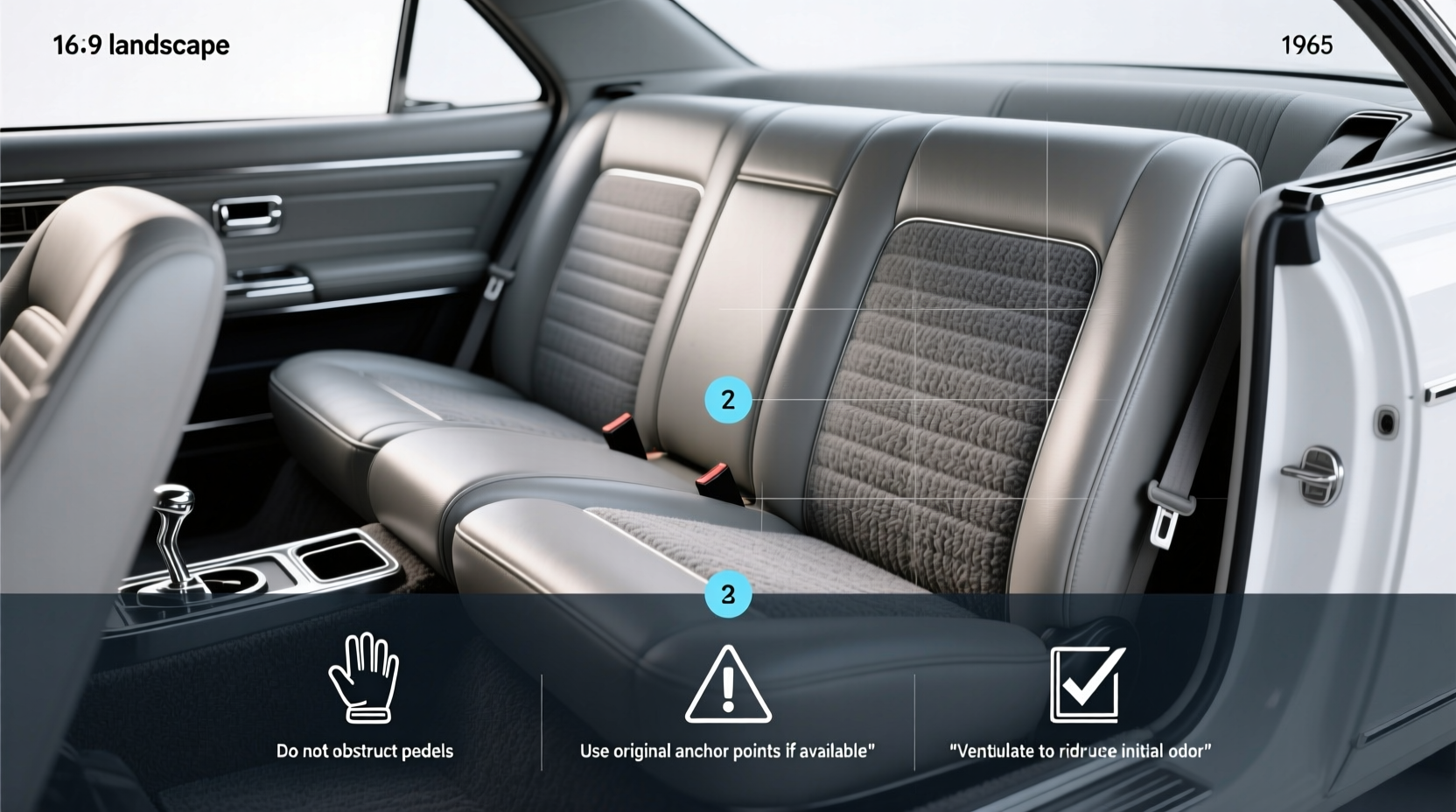 1965 gto seat covers