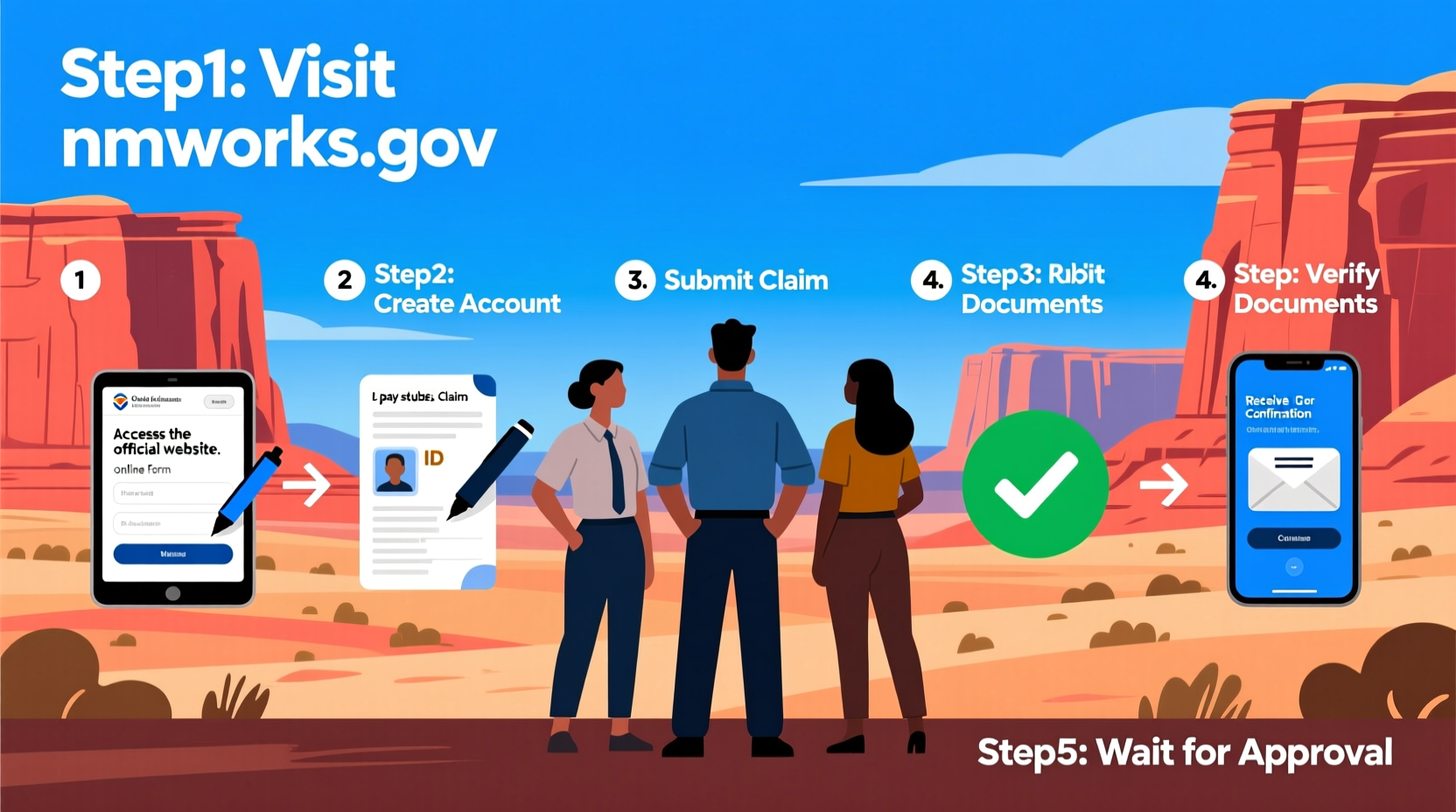 step by step guide to applying for unemployment benefits in new mexico