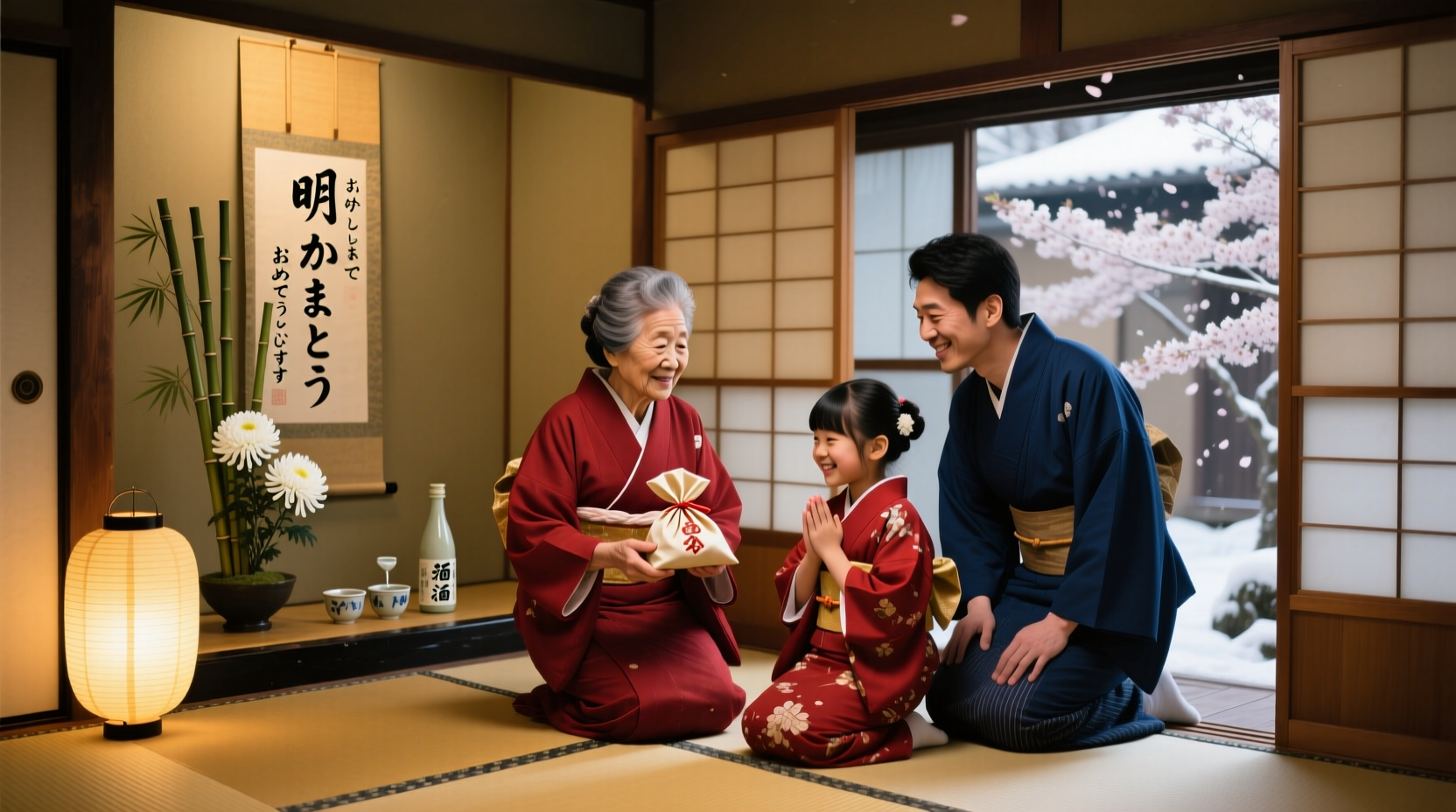 how do japanese wish happy new year