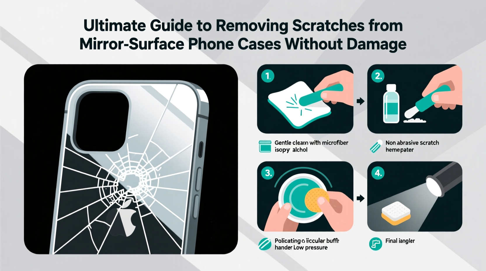 ultimate guide to removing scratches from mirror surface phone cases without damage