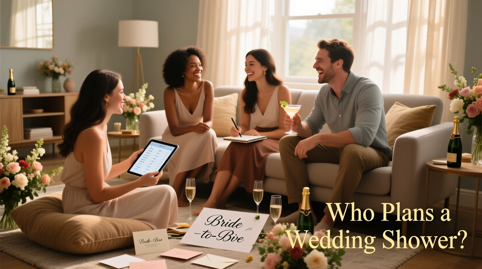 who plans a wedding shower