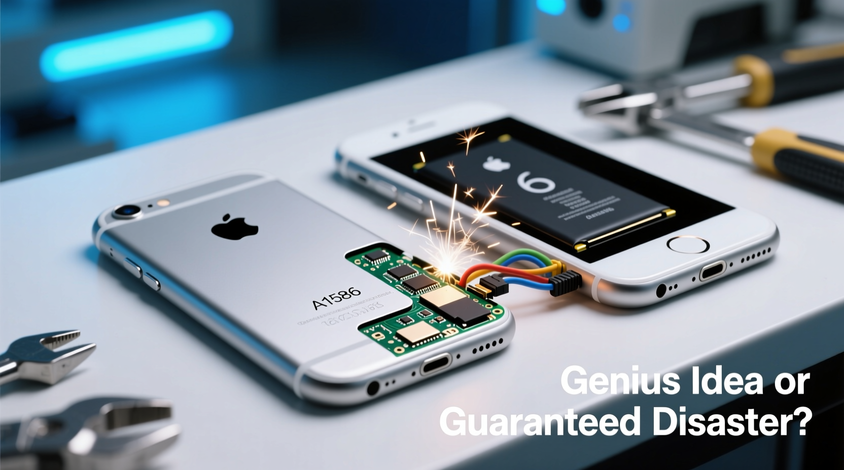 iphone 6 battery in a 6s genius idea or guaranteed disaster