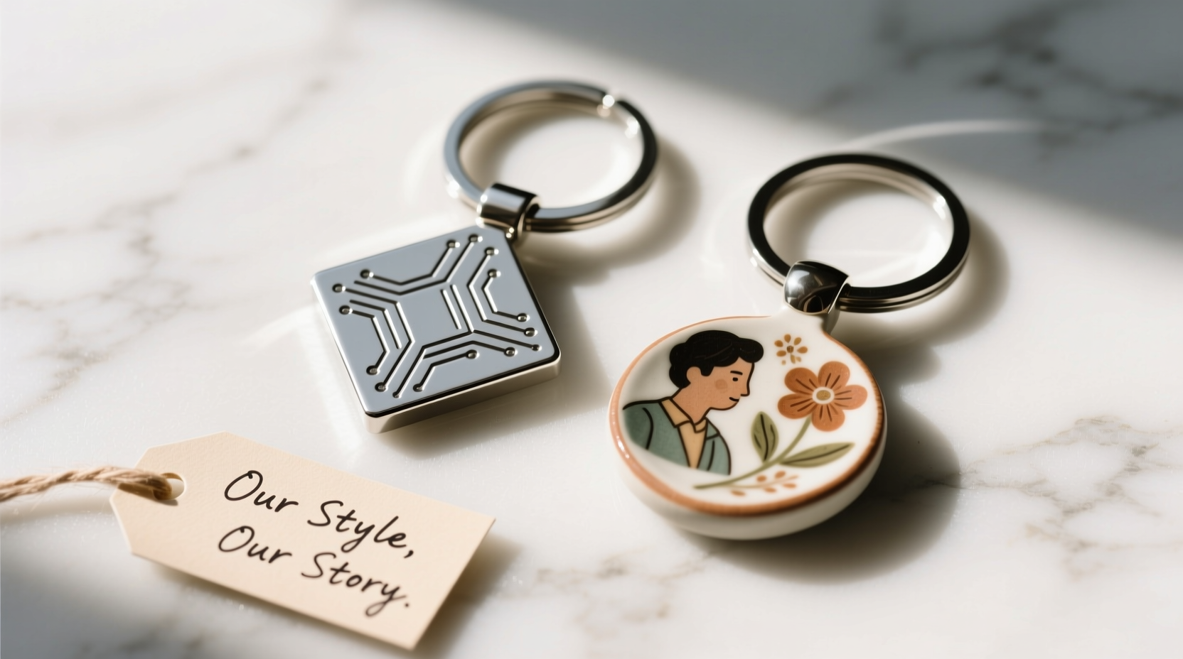 how to choose couple keychains that perfectly reflect both your styles
