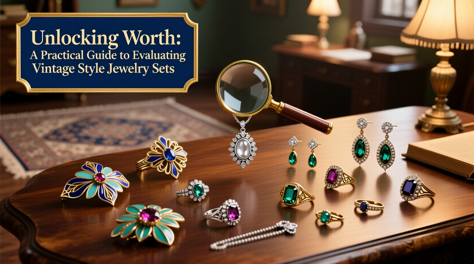 unlocking worth a practical guide to evaluating vintage style jewelry sets