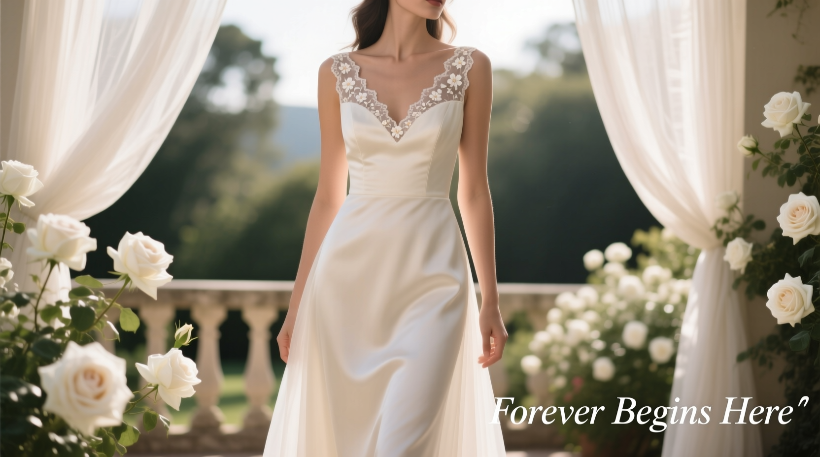 a line midi dress for wedding