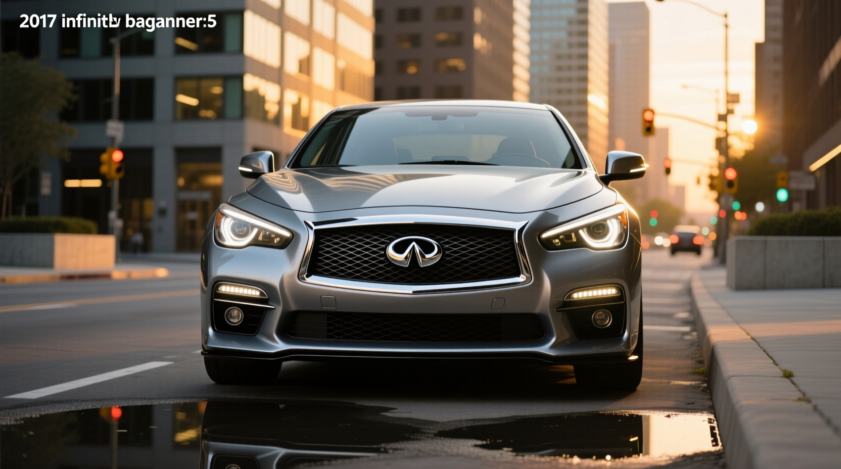 2017 infiniti q50 front bumper guide