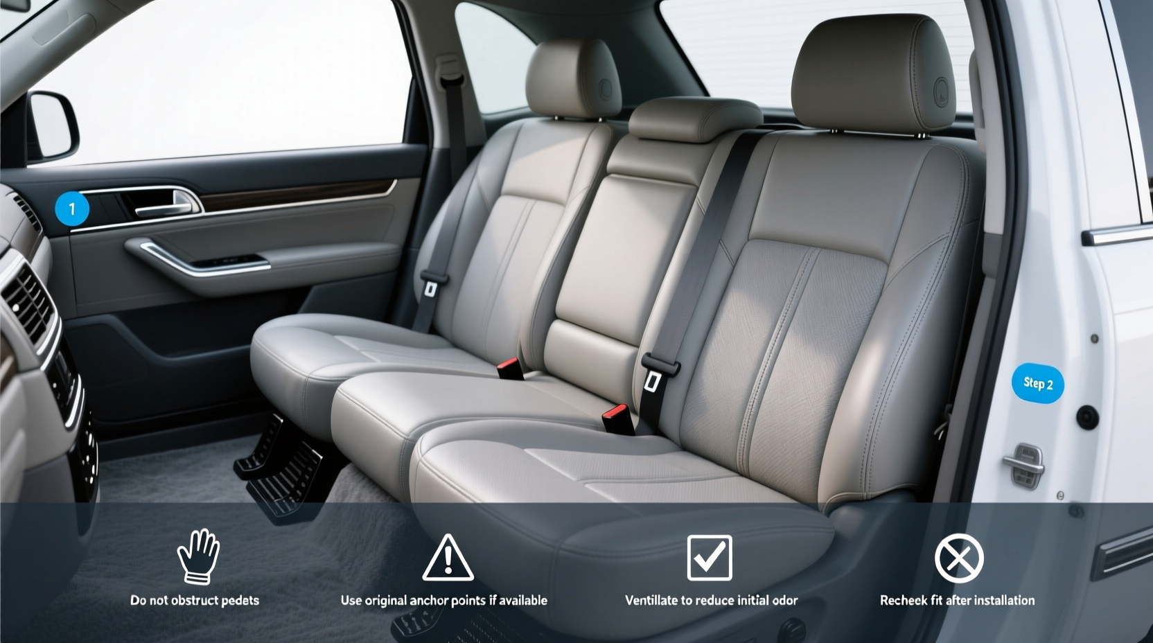 2001 suburban leather seat covers