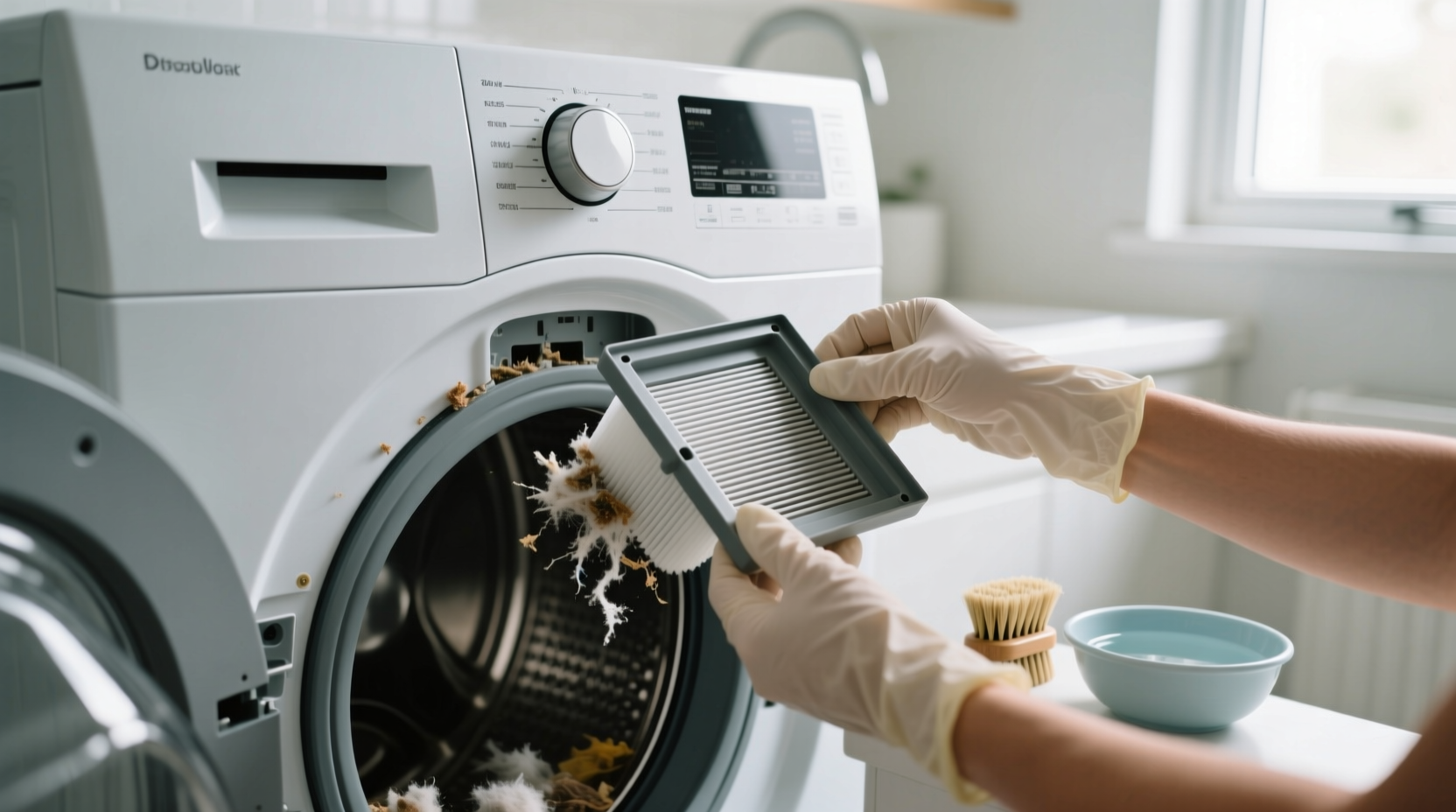 how to locate and clean your washing machines filter
