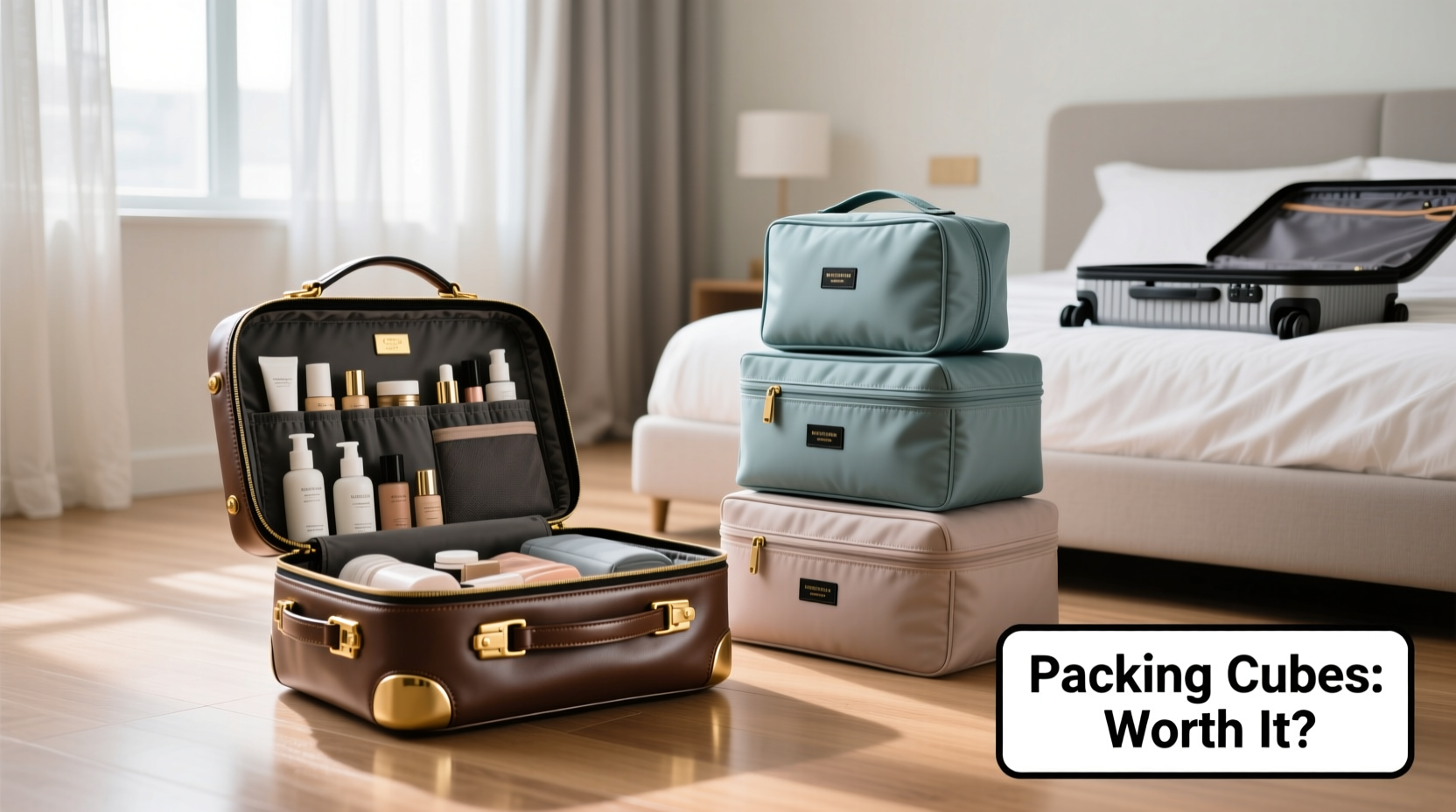 luxury toiletry bag vs packing cubes are packing cubes really worth it if i already have a nice toiletry bag