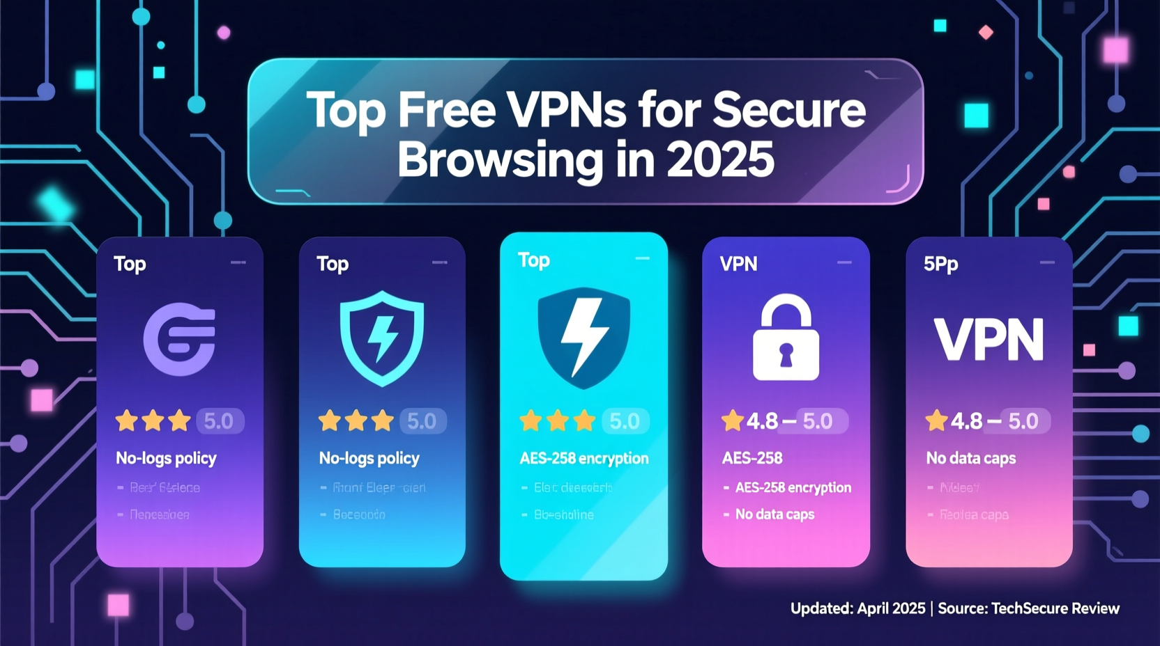 Best Free VPN Services in 2025: Top Secure and Reliable Options