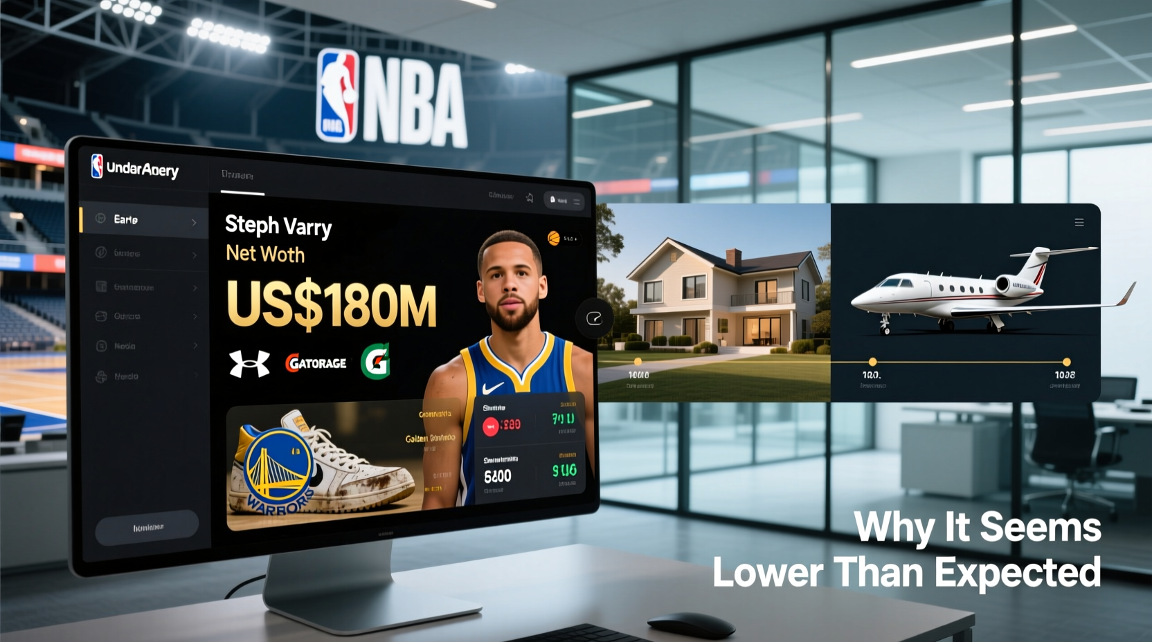 steph currys net worth why it might seem lower than expected