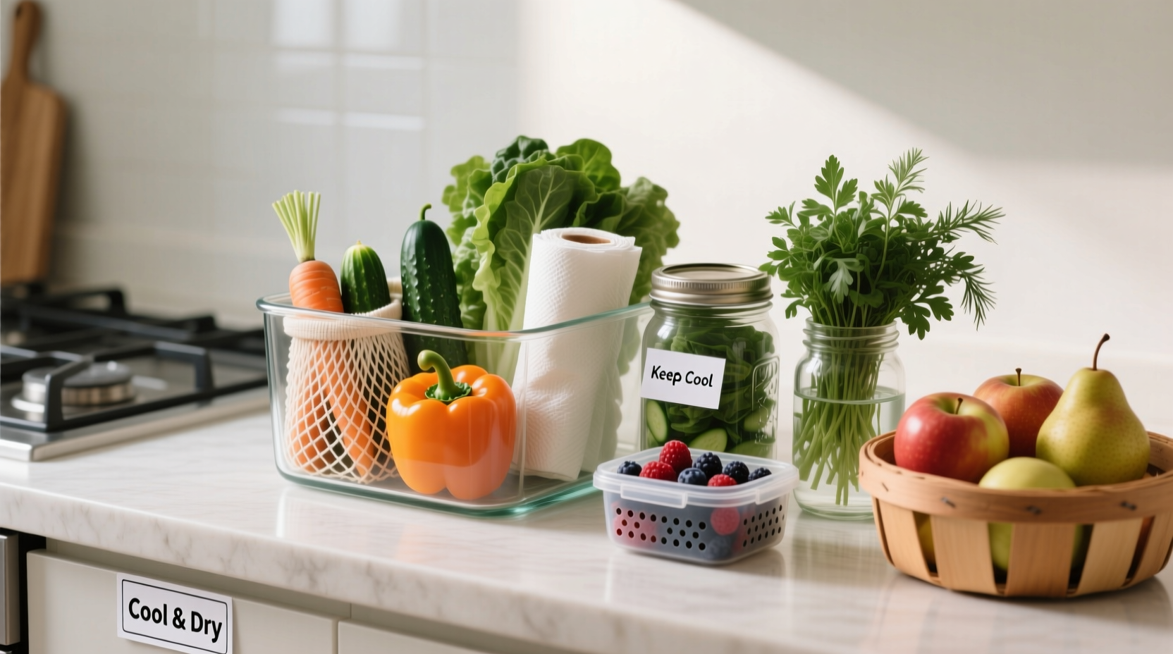 how to store produce