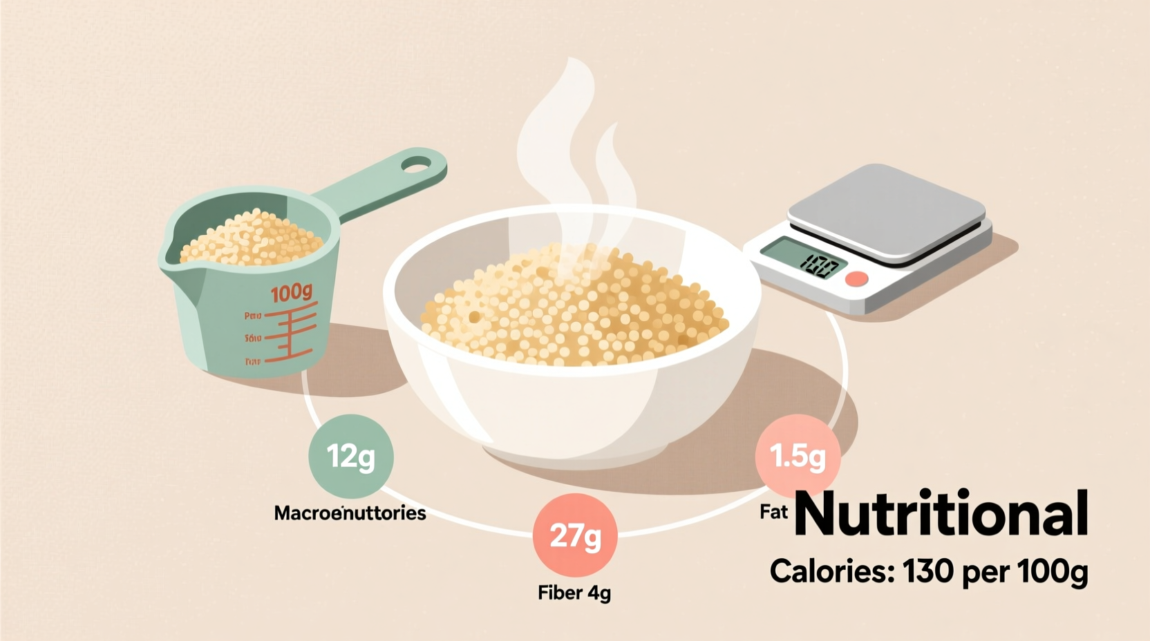 Couscous Calories: Exact Count Per Serving (176 Per Cup)