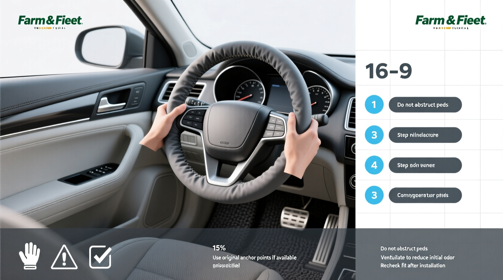 Steering Wheel Covers at Farm & Fleet Buying Guide