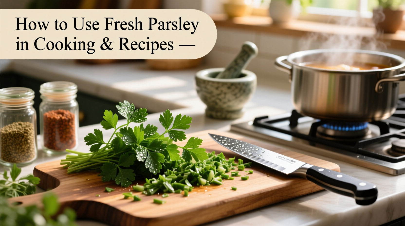 how do you use fresh parsley
