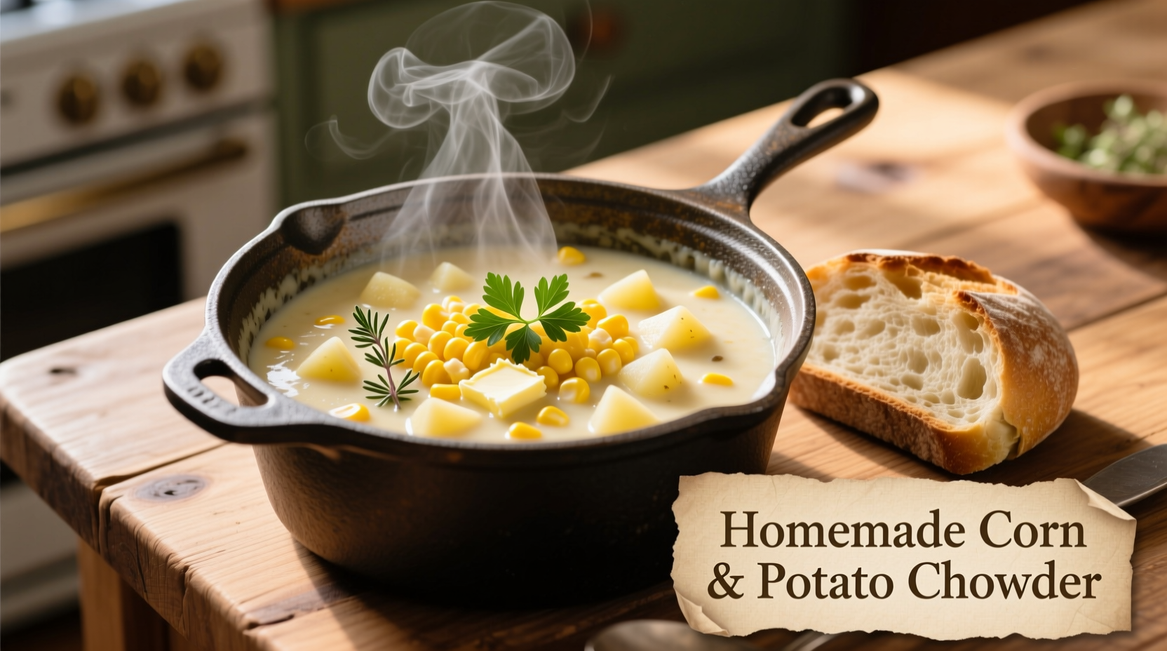 corn and potato chowder
