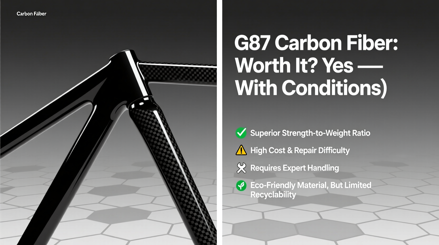 G87 Carbon Fiber: Worth It? Yes — With Conditions