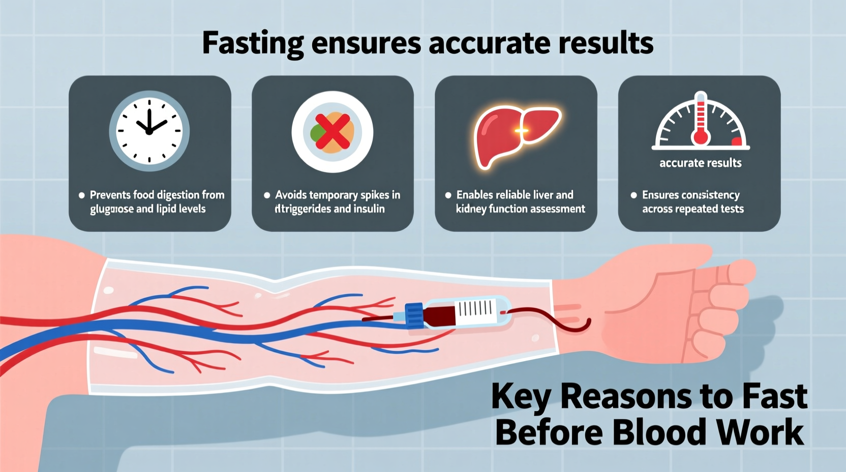 why fasting before a blood test is important key reasons
