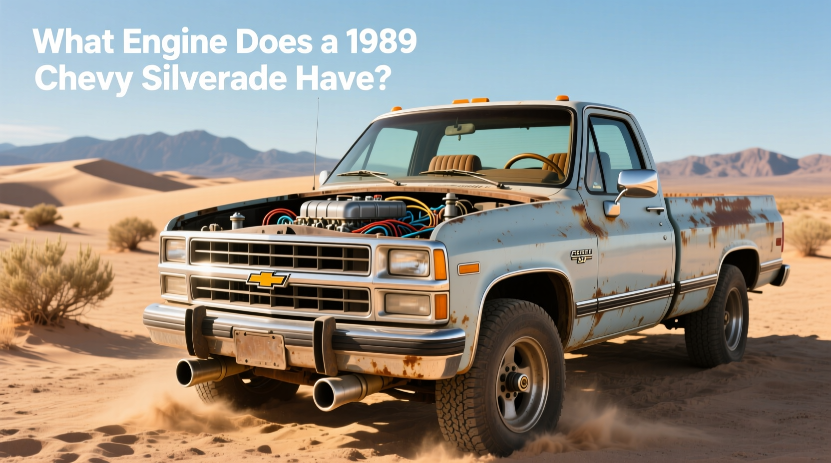 1989 chevy silverado 4x4 engine options what to check