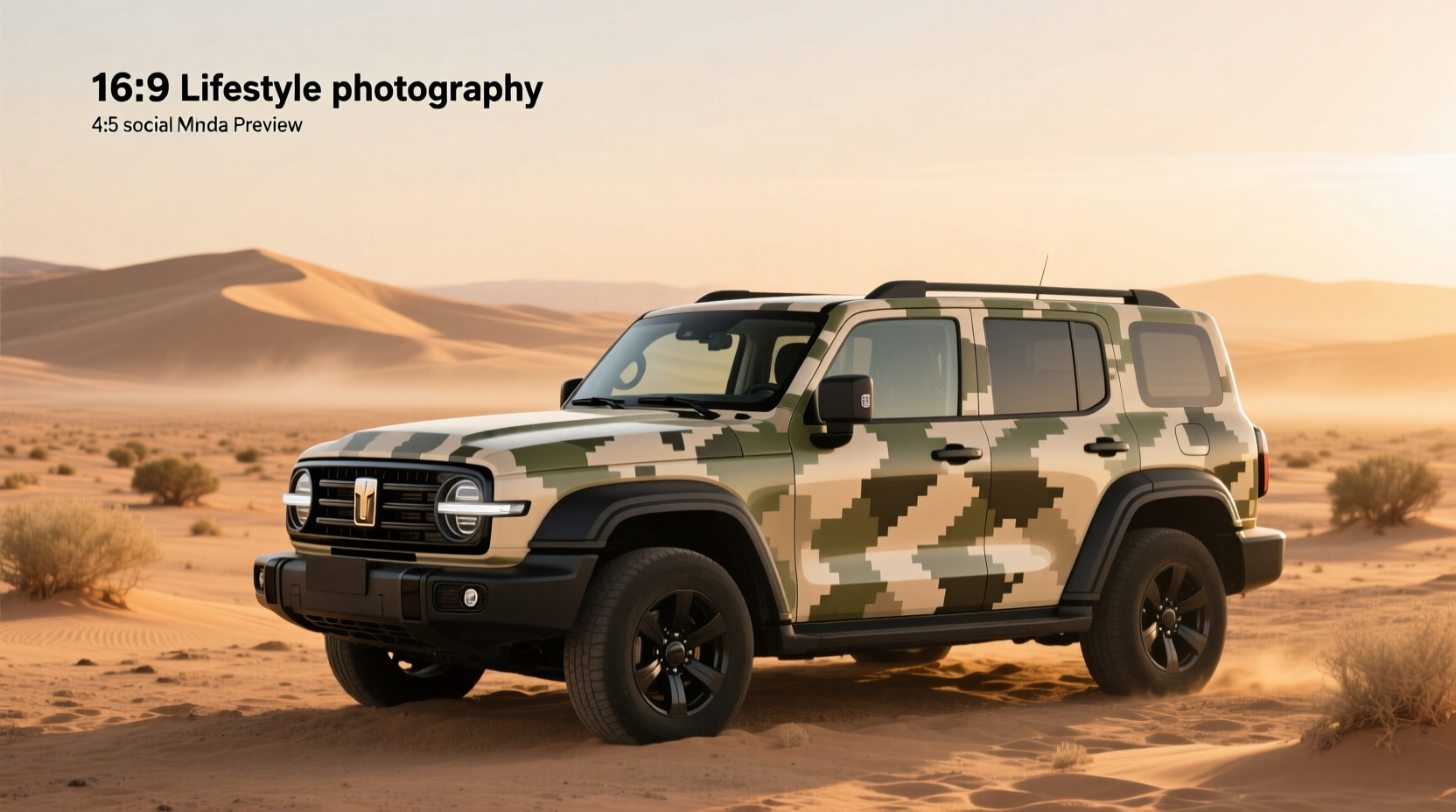 How to Choose & Install Desert Camo Vinyl Wrap for Cars