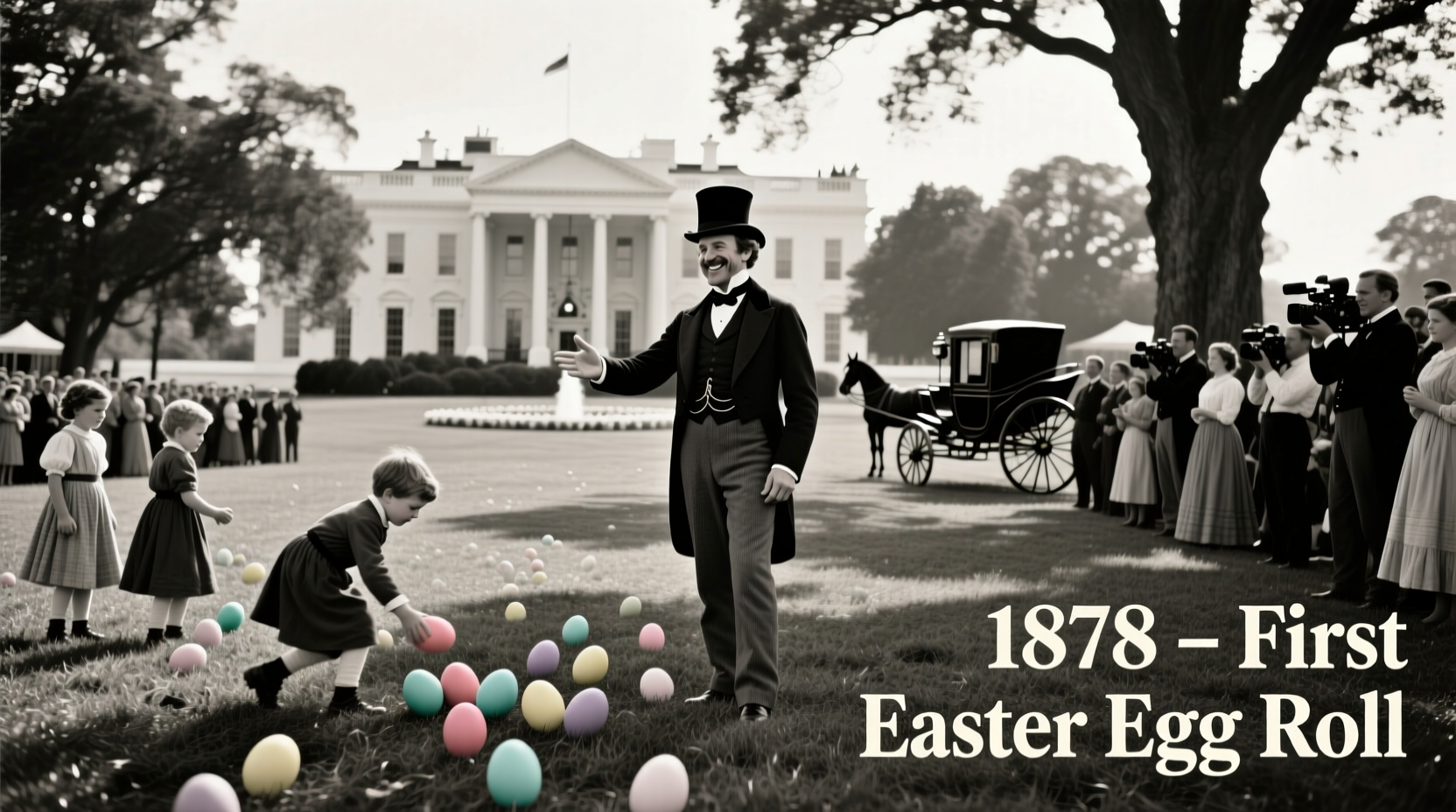 which president started the easter egg roll