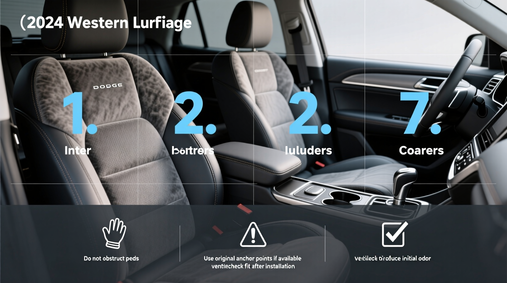 2024 Dodge Durango Seat Covers Buying Guide