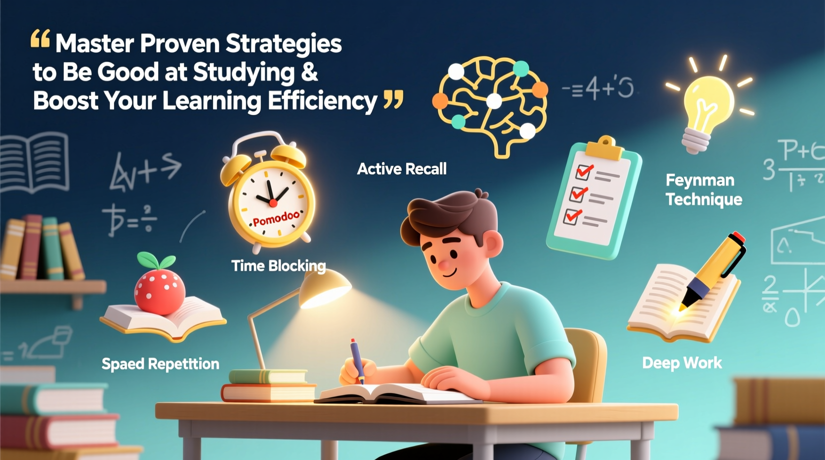 master proven strategies to be good at studying and boost your learning efficiency