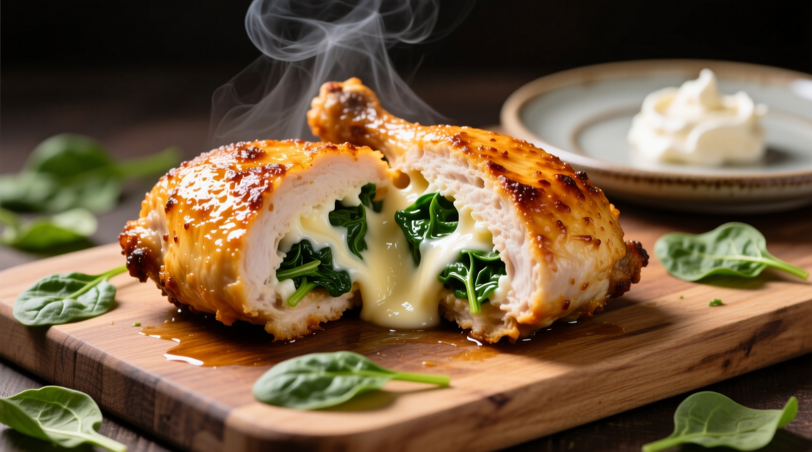 Perfect Chicken Stuffed with Cream Cheese & Spinach Recipe