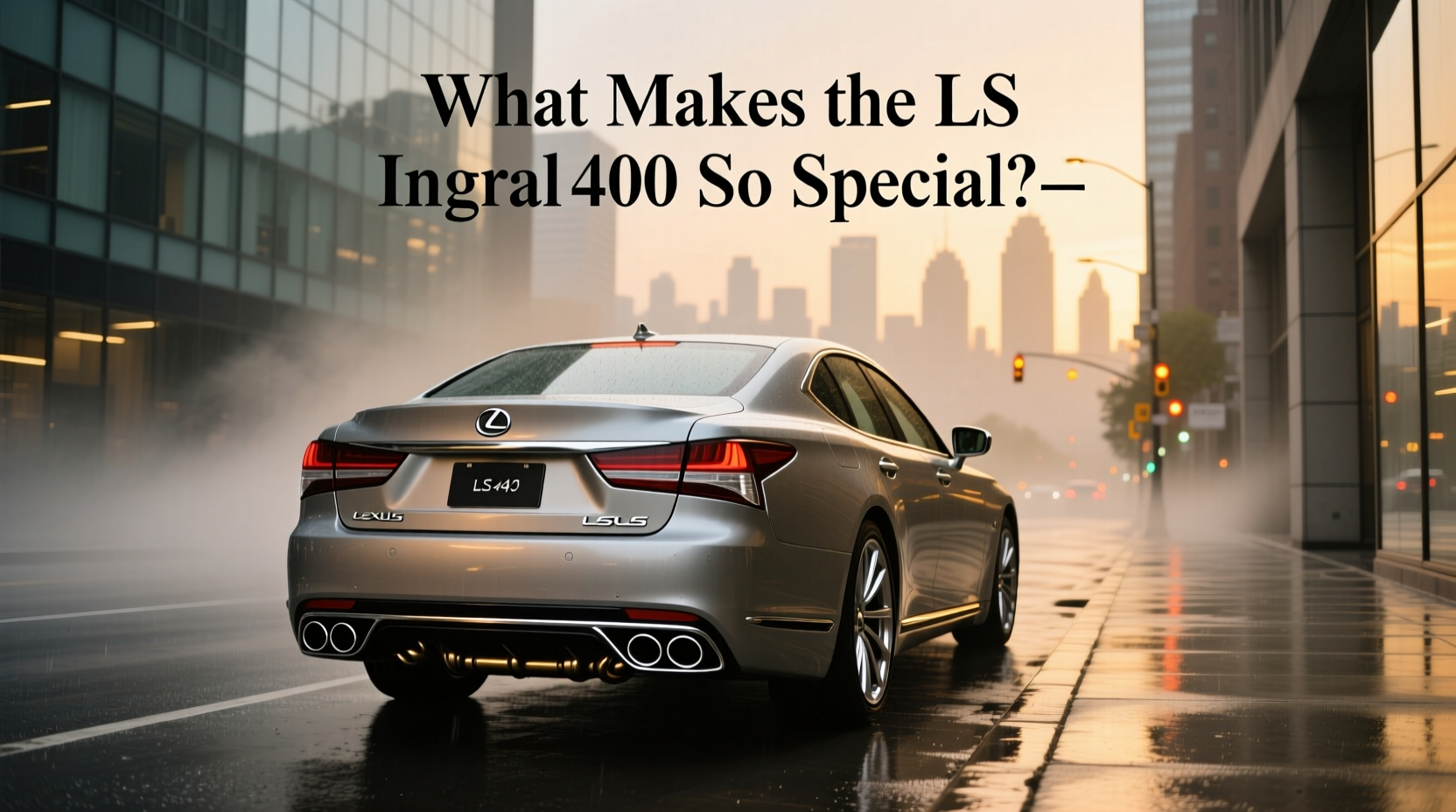 How to Choose Lexus LS400 Exhaust, What Makes the LS 400 So Special?