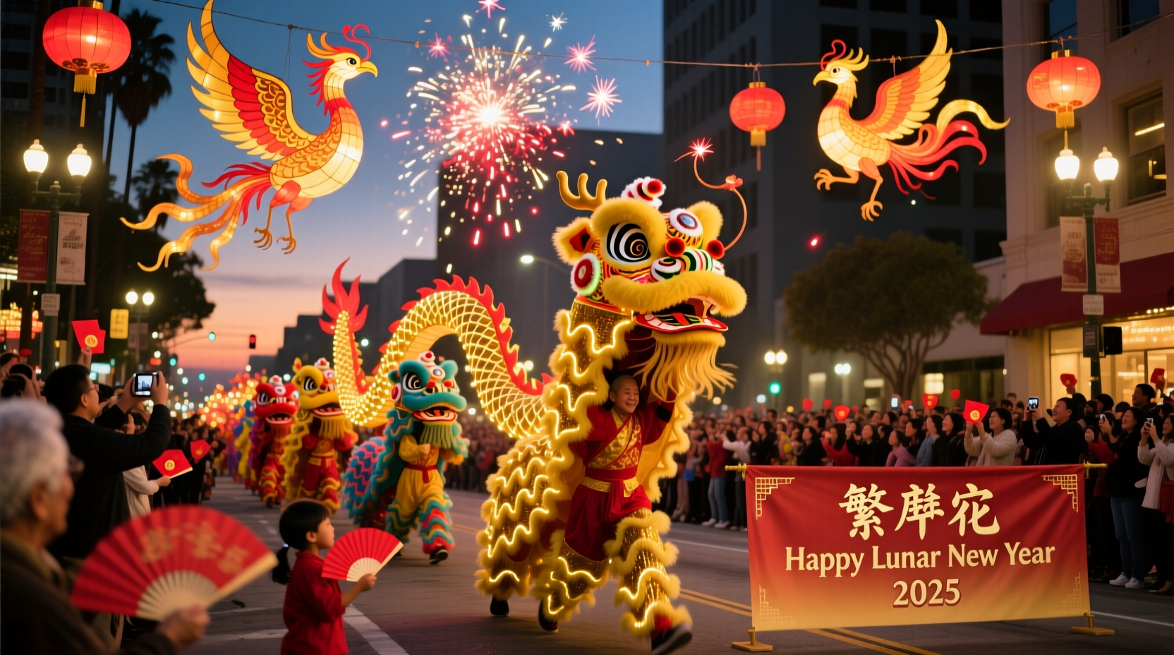 when is the chinese new year parade in los angeles