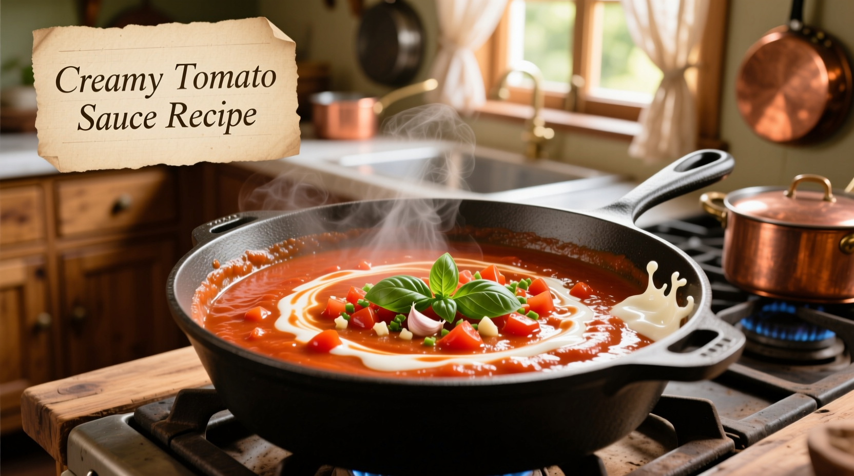 Perfect Creamy Tomato Sauce Recipe in 20 Minutes