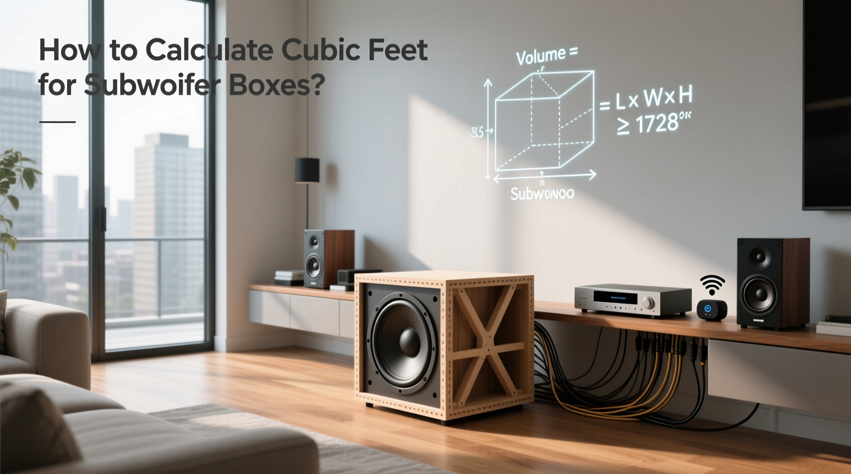 How to Calculate Cubic Feet for Subwoofer Boxes – A Practical Guide